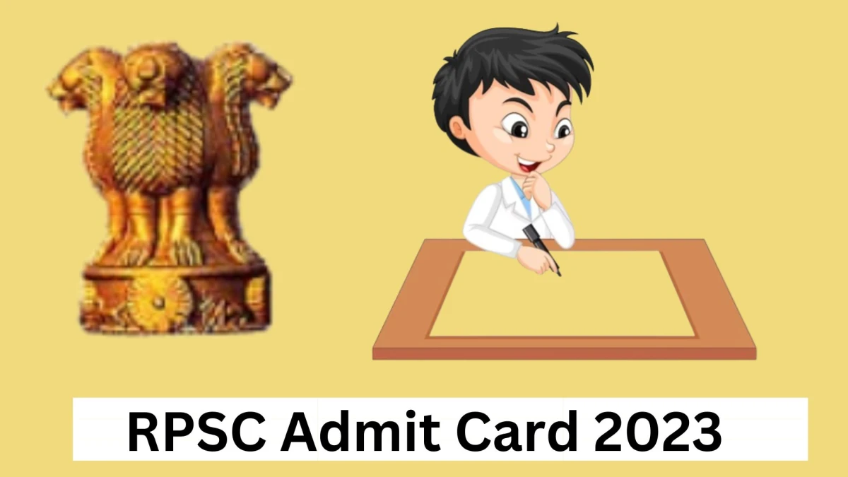 RPSC Admit Card 2024 will be announced at rpsc.rajasthan.gov.in Check Librarian, Physical Training Instructor, Assistant Professor Hall Ticket, Exam Date here - 30 Dec 2023