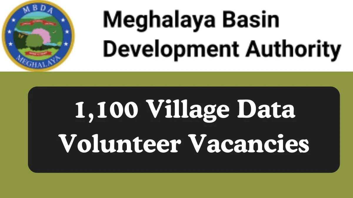 Application For Employment MBMA Recruitment 2024 Apply 1,100 Village Data Volunteer Vacancies at mbda.gov.in - Apply Now