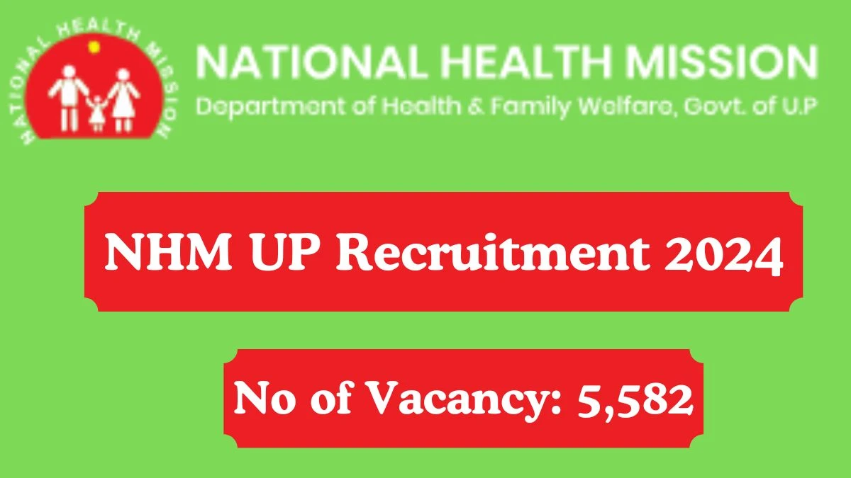 Application For Employment NHM UP Recruitment 2024 Apply 5,582 Community Health Officer Vacancies at upnrhm.gov.in - Apply Now