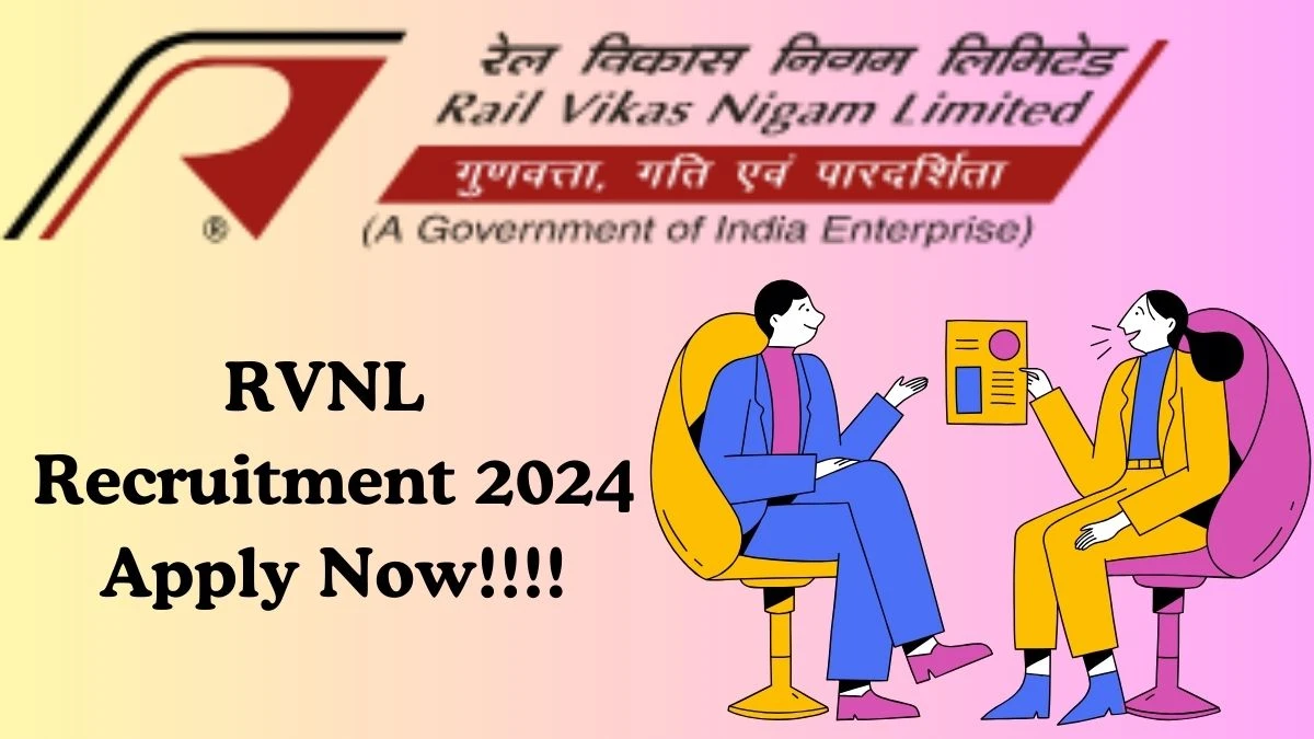 Application For Employment RVNL Recruitment 2024 Apply Various Manager Vacancies at rvnl.org - Apply Now