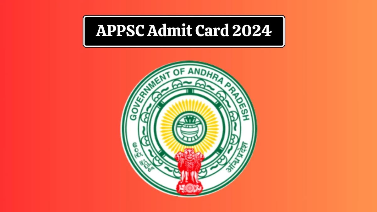 APPSC Admit Card 2024 will be released Group 2 Check Exam Date, Hall Ticket psc.ap.gov.in - 13 Jan 2024