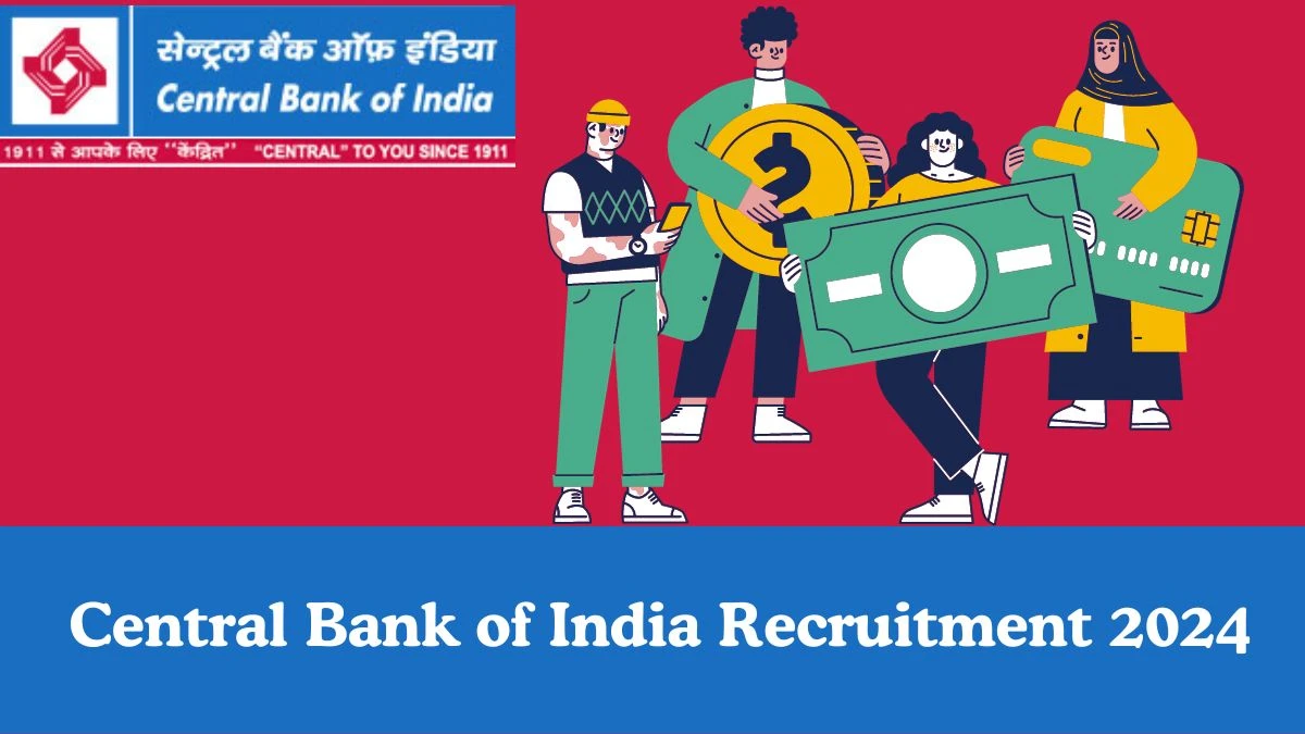 Central Bank of India Recruitment 2024 Faculty vacancy online application form at centralbankofindia.co.in