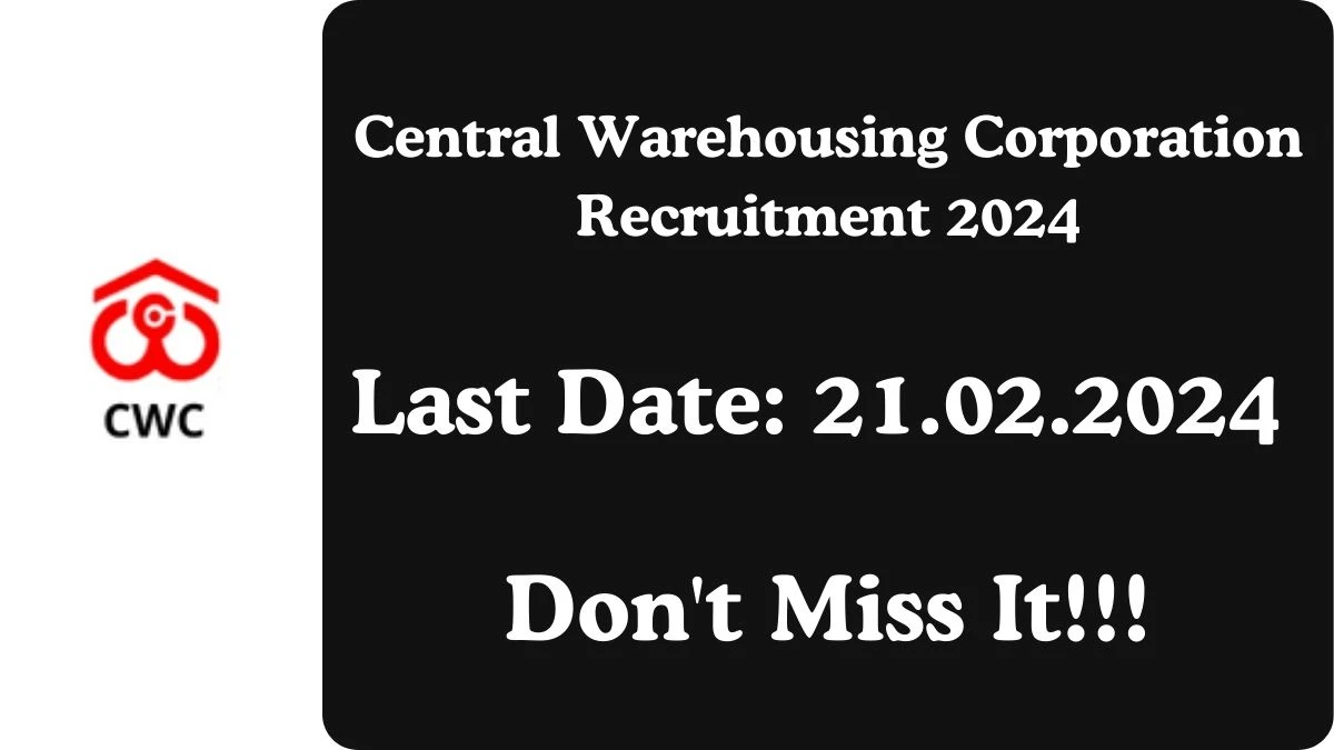 Central Warehousing Corporation Recruitment 2024 Director vacancy apply Online at cewacor.nic.in - News