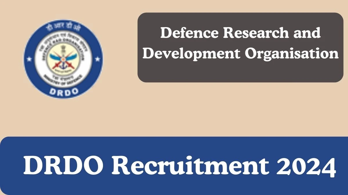 DRDO Recruitment 2024 Notifications Apply Online Apprentices Jobs 13.01.2024