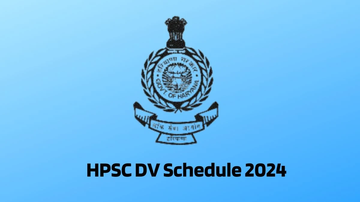 HPSC DV Schedule 2024: Check District Horticulture Officer Document Verification Date @ hpsc.gov.in - 23 Jan 2024