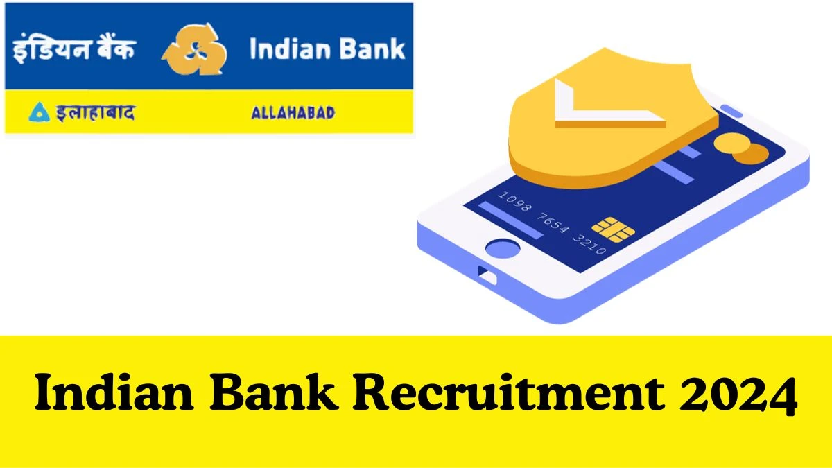 Indian Bank Recruitment 2024 Notifications Apply Online Consultant Jobs 04.01.2024