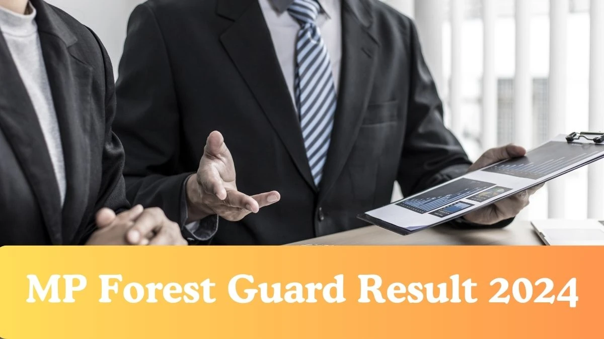 MP Forest Guard Result 2024 To Be Released at esb.mp.gov.in - 09.01.2024