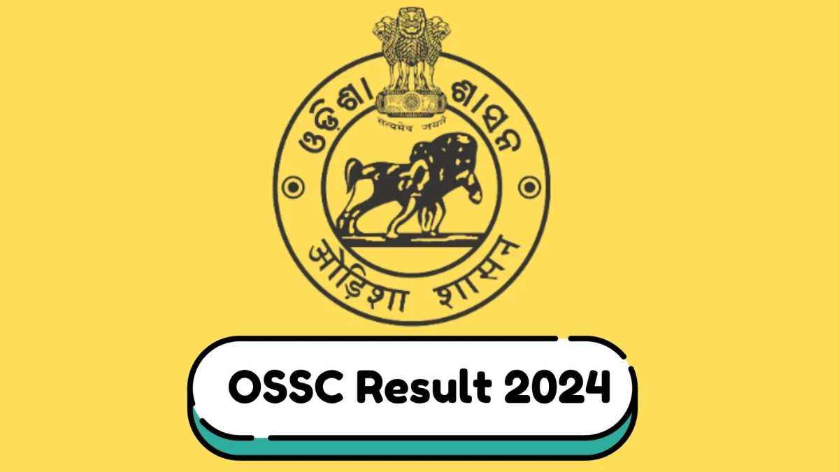 OSSC Result 2024 Announced. Direct Link to Check OSSC Staff Nurse Result 2024 ossc.gov.in - 04 Jan 2024