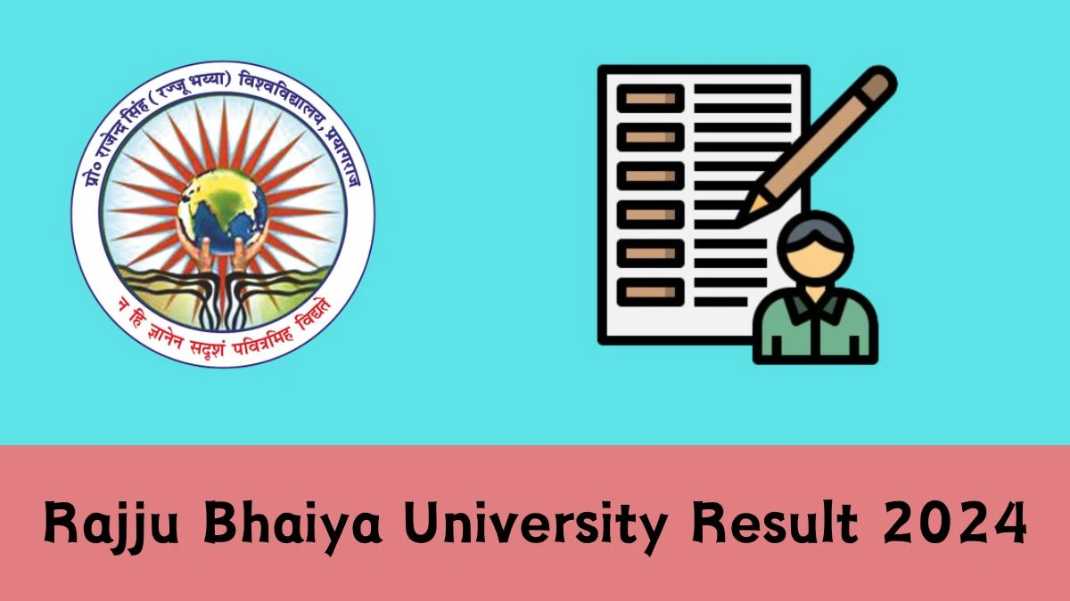 Rajju Bhaiya University Result 2024 Out prsuniv.ac.in Check Master of Library and Information Sem Results, Merit List Here - 29 Jan 2024