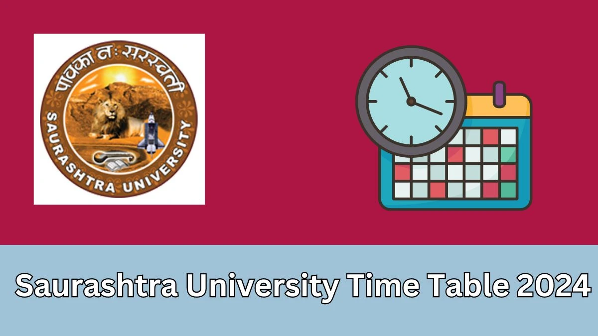 Saurashtra University External Hall Ticket 2022 (Out) Download