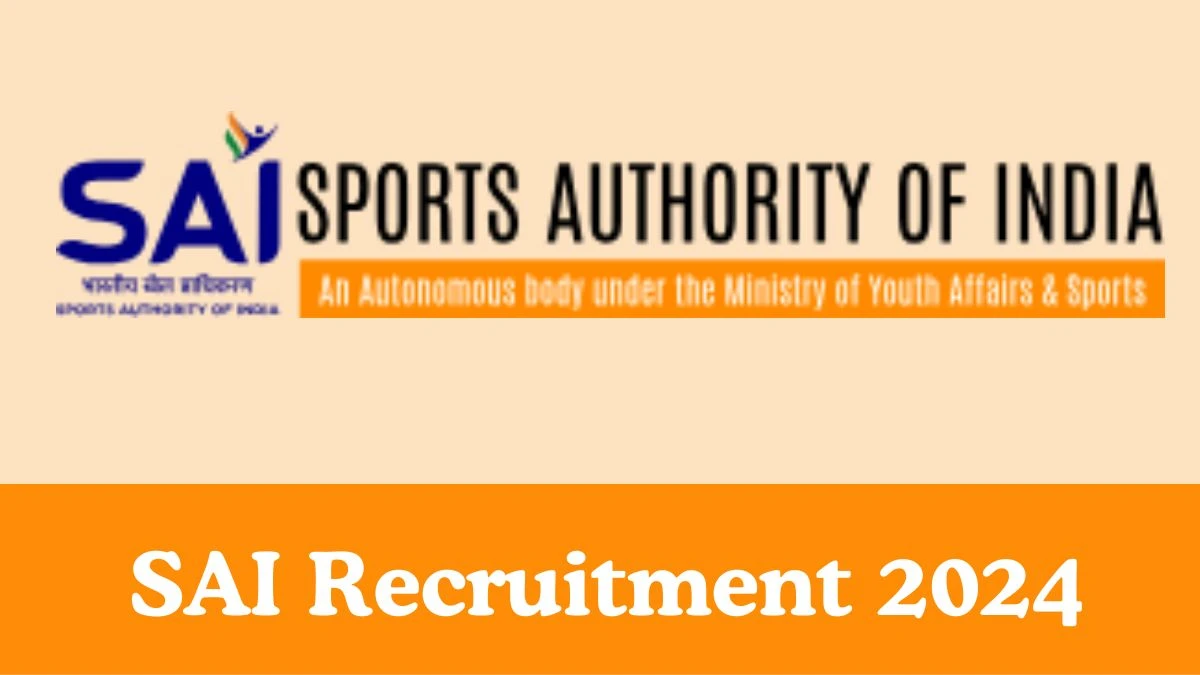 Sports Authority of India Recruitment 2024 Notifications Apply Online 214 COACHING CADRE Jobs 13.01.2024