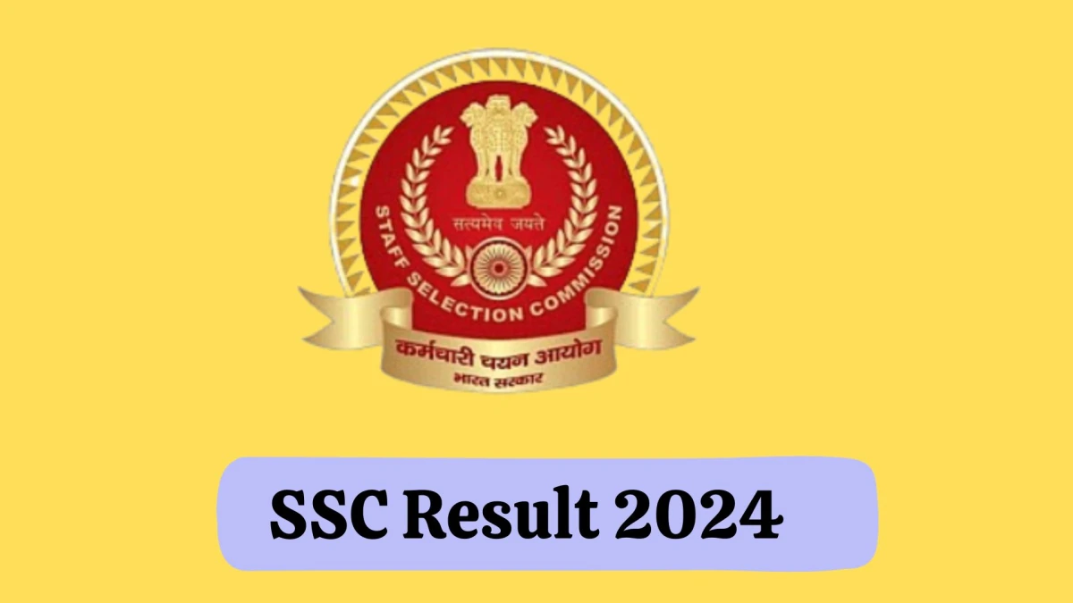 SSC Result 2024 Announced. Direct Link to Check SSC Constable Result 2024 ssc.nic.in - 03 Jan 2024