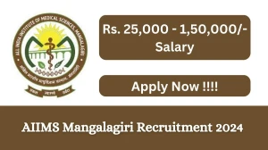 AIIMS Mangalagiri Recruitment 2024 Apply online now for DEO, Consultant, More Job Vacancies Notification 22.02.2024