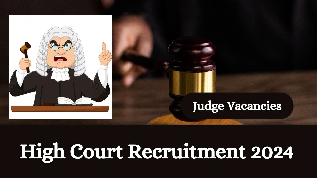 AP High Court Recruitment 2024 Apply online now for Civil Judge Job