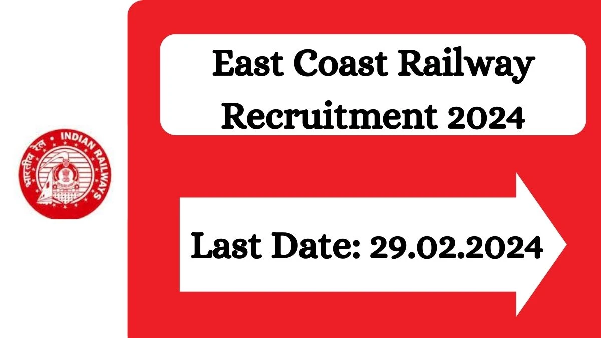 Application For Employment East Coast Railway Recruitment 2024 Apply Group-C, Erstwhile Gr.D Vacancies at rrcbbs.org - Apply Now