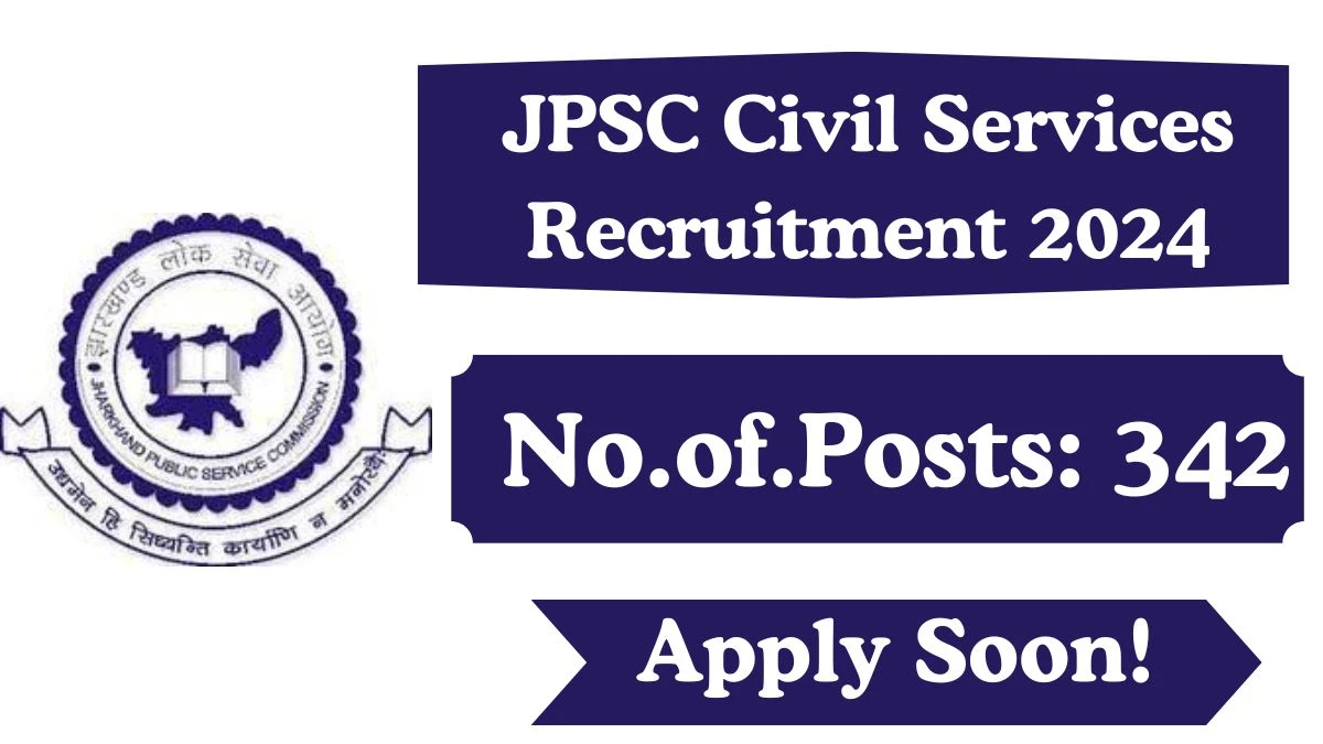 Application For Employment JPSC Recruitment 2024 Apply 300+ Inspector, State Tax Officer, More Vacancies at jpsc.gov.in - Apply Now
