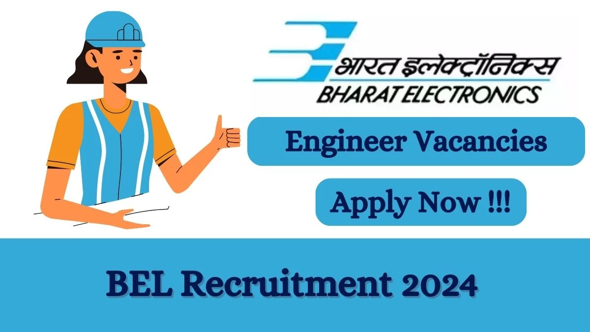 BEL Recruitment 2024 Apply online now for Trainee Engineer I Job Vacancies Notification 20.02.2024