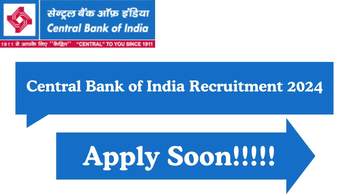 Central Bank of India Recruitment 2024 BC Supervisor vacancy apply at centralbankofindia.co.in - News