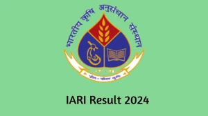 IARI Result 2024 Announced. Direct Link to Check IARI Technician Result 2024 iari.res.in - 15 Feb 2024