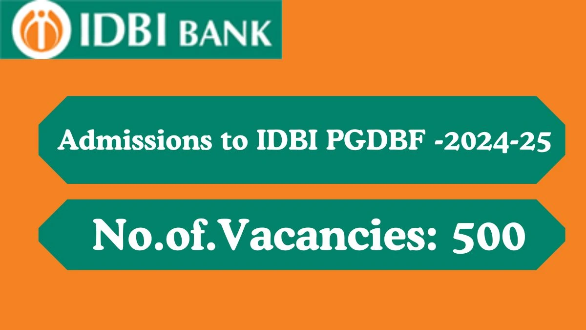 IDBI Bank Recruitment 2024 Junior Assistant Manager vacancy apply Online at idbibank.in - News