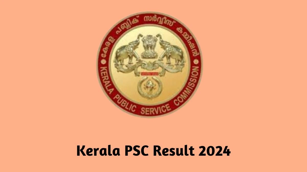Kerala PSC Result 2024 Declared. Direct Link to Check Kerala PSC Deputy Engineer Result 2024 keralapsc.gov.in - 13 Feb 2024