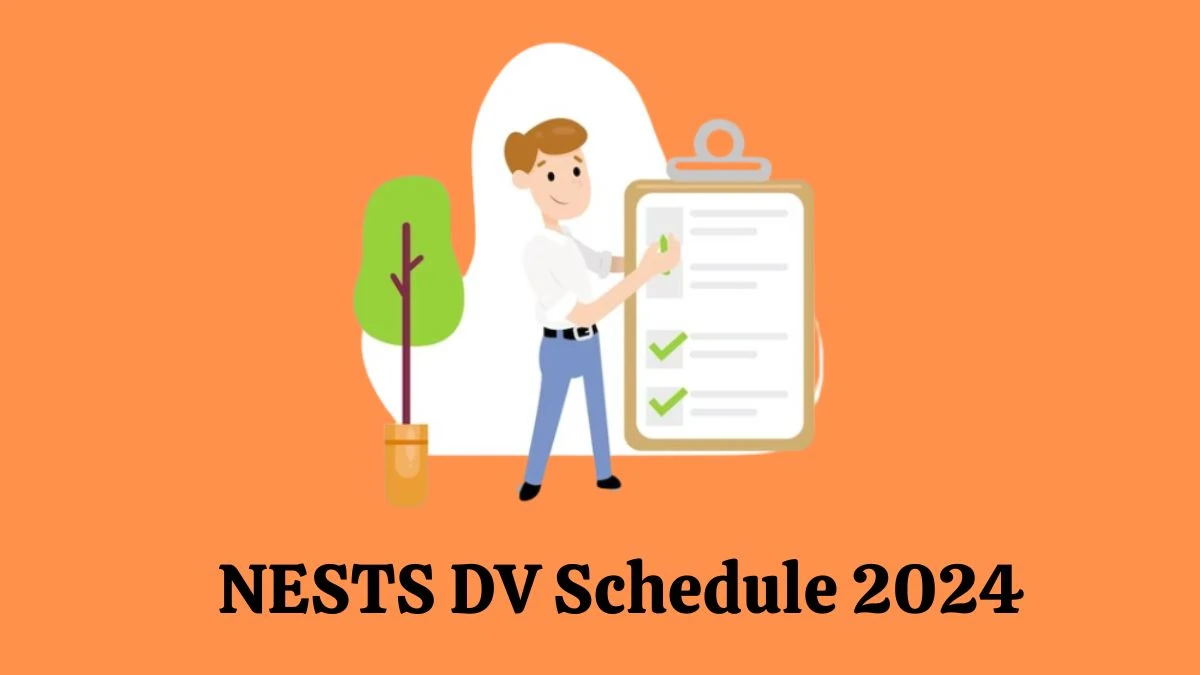 NESTS DV Schedule 2024 Announced Check PGT and TGT Document Verification Date @ emrs.tribal.gov.in - 07 Feb 2024