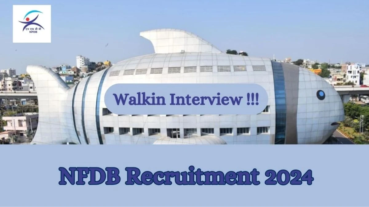 NFDB Recruitment 2024 Apply online now for Monitoring Assistant and Evaluation Expert Job Vacancies Notification 28.02.2024