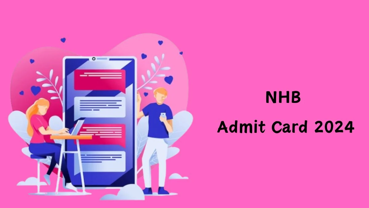 NHB Admit Card 2024 will be announced at nhb.gov.in Check Senior Horticulture Officer Hall Ticket, Exam Date here - 06 Feb 2024