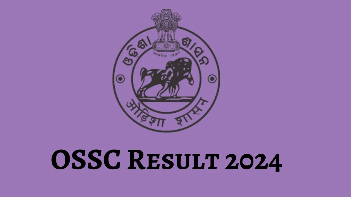 OSSC Result 2024 Announced. Direct Link to Check OSSC Soil Conservation Extension Worker Result 2024 ossc.gov.in - 14 Feb 2024