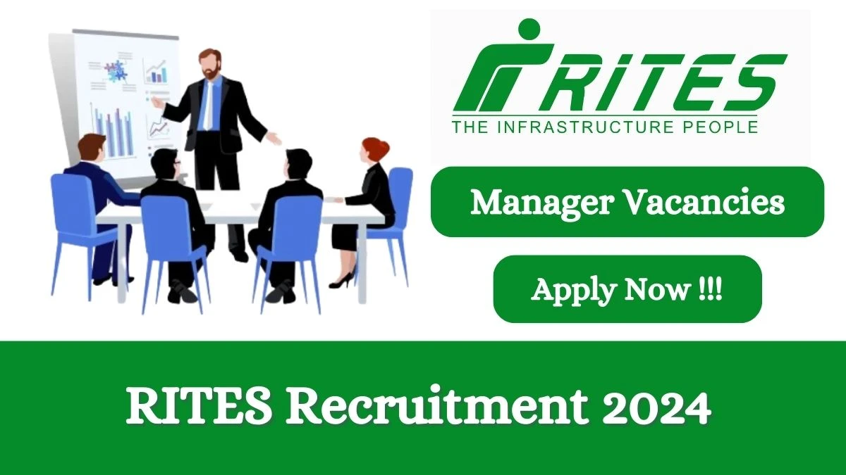 RITES Recruitment 2024 Apply online now for Group General Manager Job Vacancies Notification 20.02.2024