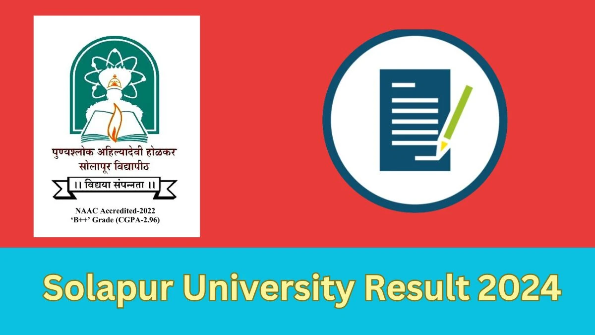 Solapur University Results 2024 (Declared) sus.ac.in Check Punyashlok Ahilyadevi Holkar Solapur University M.B.A CBCS P2020 Sem-III Details Here - 17 FEB 2024