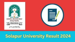 Solapur University Results 2024 (Declared) sus.ac.in Check Punyashlok Ahilyadevi Holkar Solapur University B.Tech CBCS 2020 E & TC Sem I & II Repeater SG Details Here - 19 FEB 2024