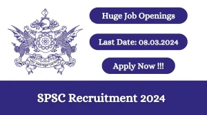 SPSC Recruitment 2024 Apply online now for Assistant Architect Job Vacancies Notification 23.02.2024