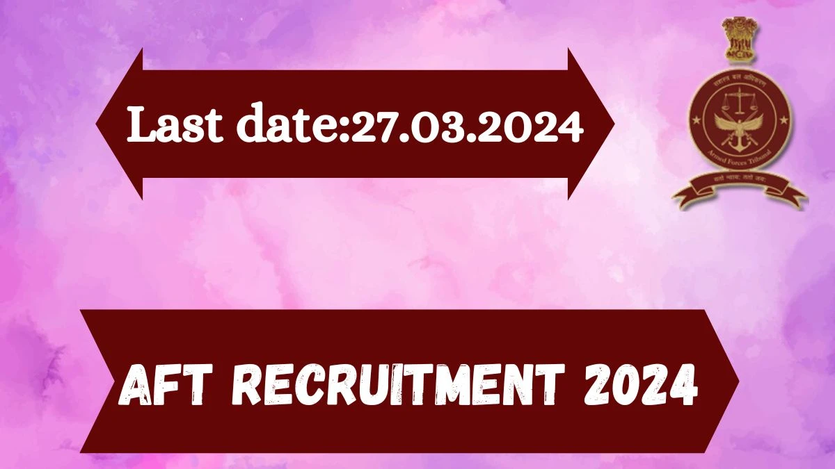 AFT Recruitment 2024 Apply for 26 Deputy Director, Assistant And More Jobs @ aftdelhi.nic.in