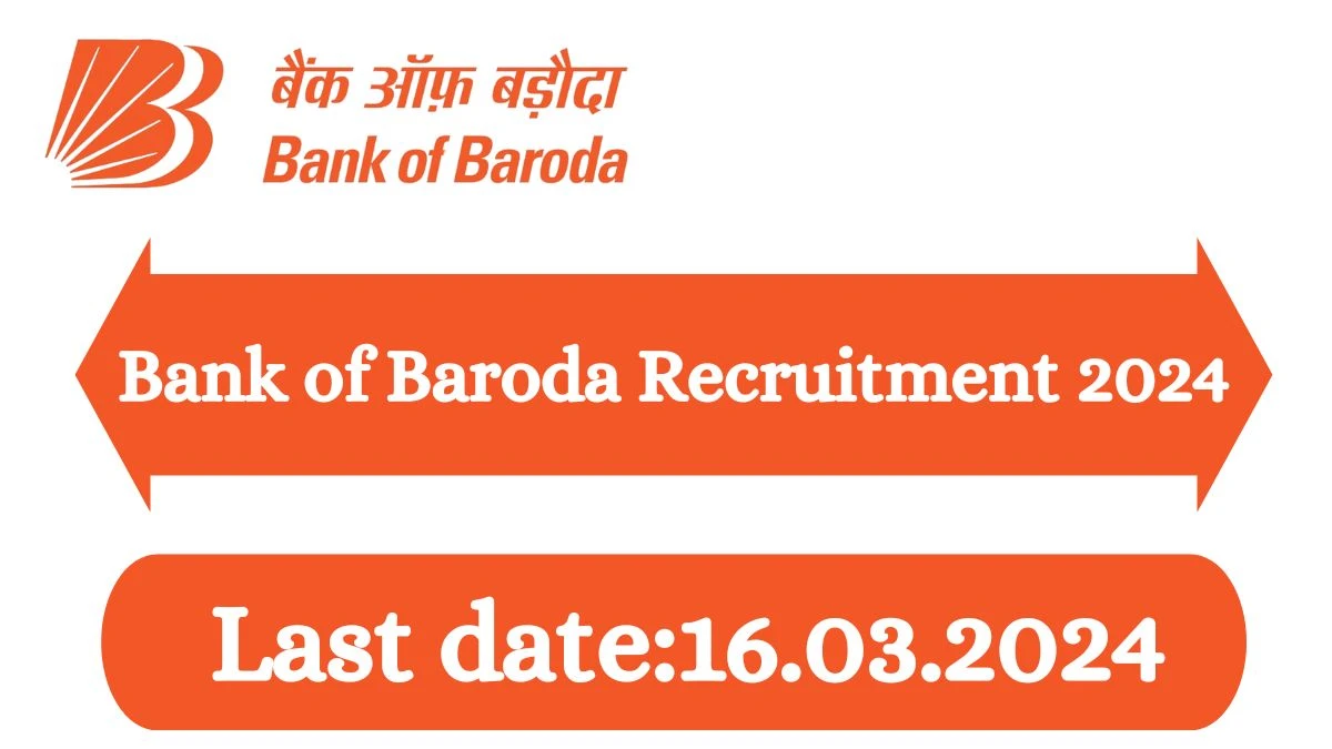 Bank of Baroda Recruitment 2024 - Latest Financial Literacy Centre Coordinator Vacancies on 15 March 2024