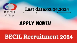 BECIL Recruitment 2024 - Latest Multi Tasking Staf...