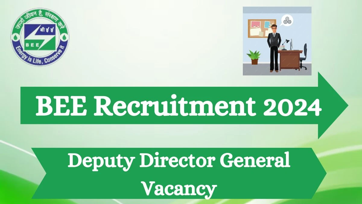 BEE Recruitment 2024 - Latest Deputy Director General Vacancies on 29 March 2024
