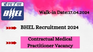 BHEL Recruitment 2024 Walk-In Interviews for Contr...