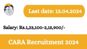 CARA Recruitment 2024 - Latest Director,Joint Director, Senior System Analyst And More Vacancies on 14 March 2024