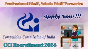 CCI Recruitment 2024 Apply for 01  Professional St...