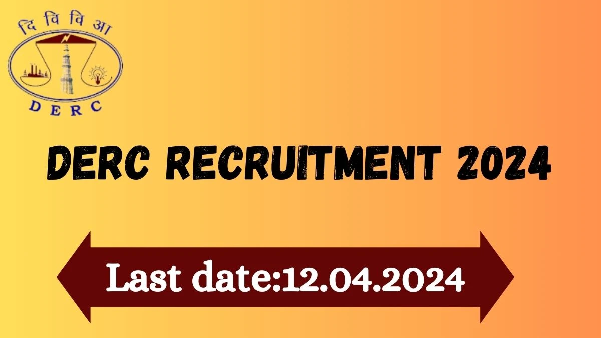 DERC Recruitment 2024 - Latest Steno-cum-Computer Operator, Deputy Director Vacancies on 20 March 2024