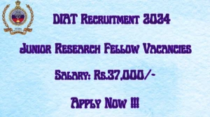 DIAT Recruitment 2024 - Latest Junior Research Fellow Vacancies on 27 March 2024 DIAT Recruitment 2024 - Latest Junior Research Fellow Vacancies on 27 March 2024