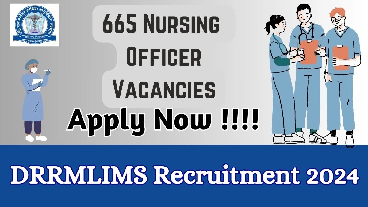 DRRMLIMS Recruitment 2024, Apply for Latest 665 Vacancies