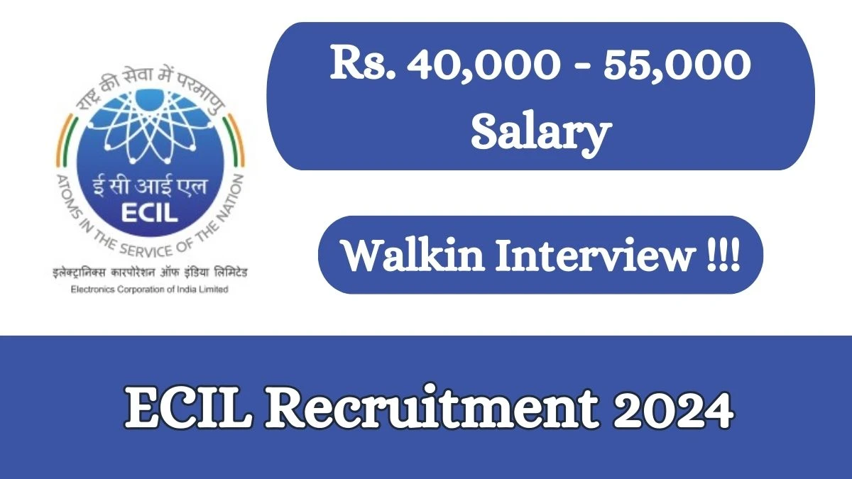 ECIL Recruitment 2024 Apply online now for Executive Officer Job Vacancies Notification 07.03.2024