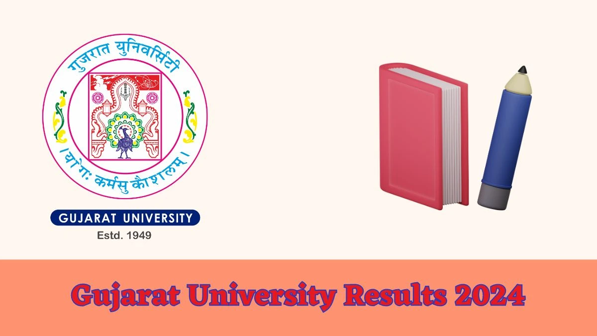 Gujarat University Results 2024 (Announced) gujaratuniversity.ac.in