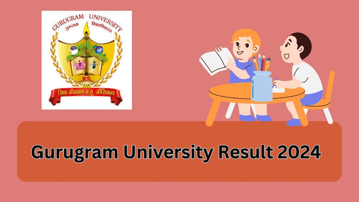 Gurugram University Result 2024 (Announced) at gurugramuniversity.ac.in