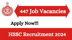 HSSC Recruitment 2024 - Group C and More Vacancies on 11.03.2024