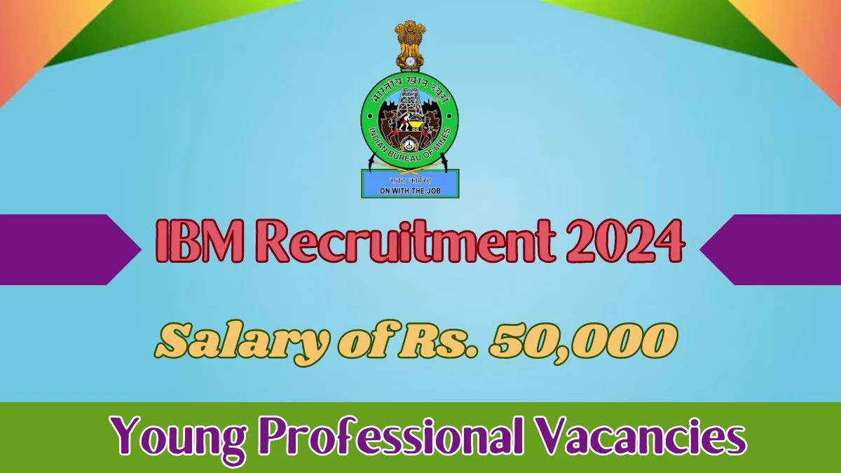 IBM Recruitment 2024 Apply for 01 Young Professional Jobs @ ibm.gov.in