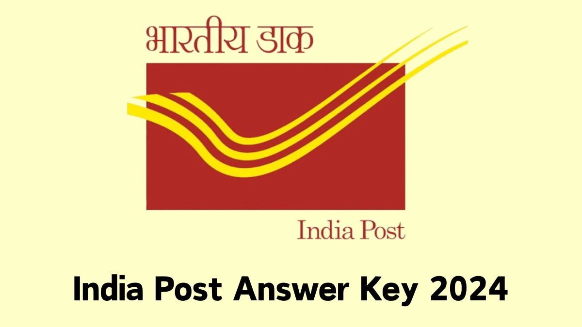 India Post Answer Key 2024 Is Now available Download Staff Car Driver PDF here at indiapost.gov.in - 23 March 2024