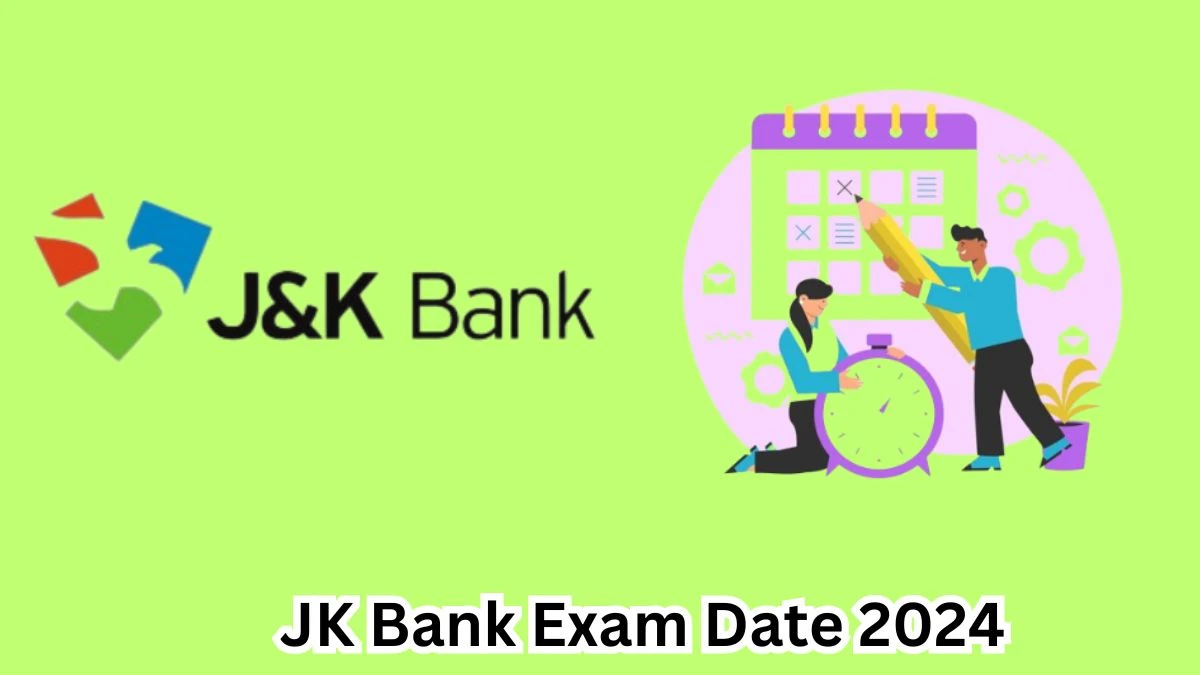 JK Bank Exam Date 2024 at jkbank.com Verify the schedule for the examination date, Chartered Accountant, and site details - 19 March 2024